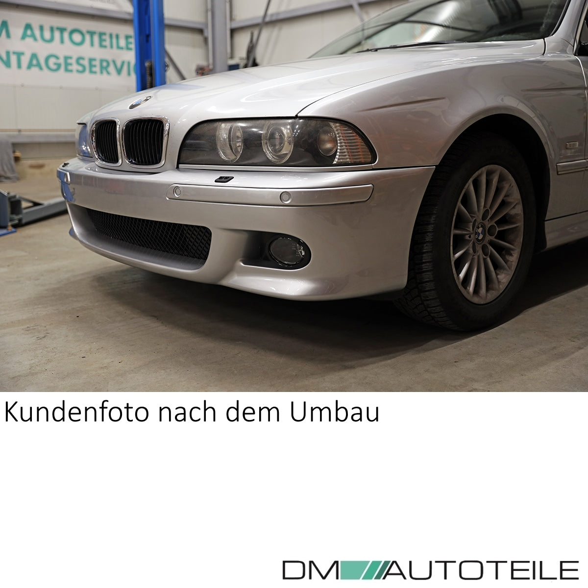 PREMIUM Front Stoßstange grundiert für PDC/SRA passt für BMW E39 nicht M5 M ABE*