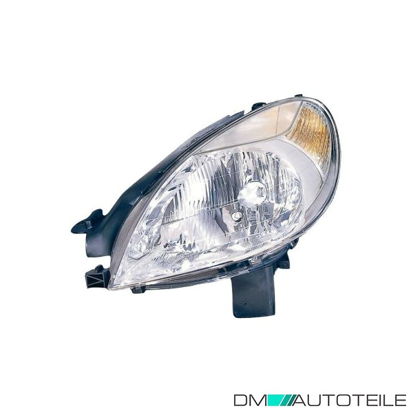Hauptscheinwerfer links H4 ohne Motor passt für Citroën Xsara Picasso 04-11