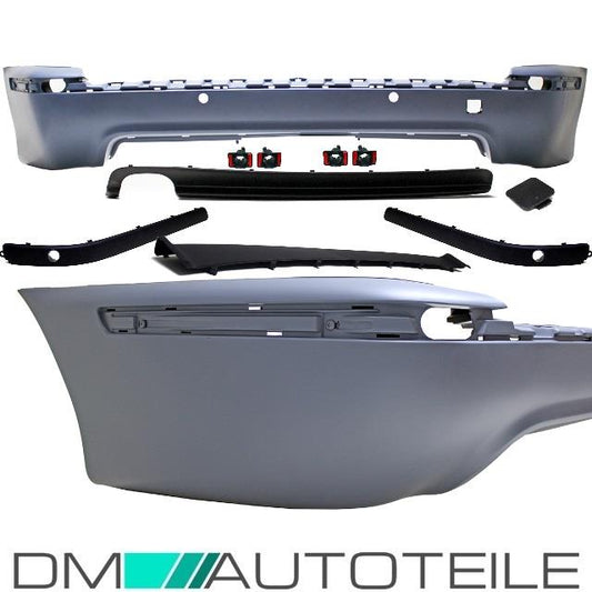 TOURING Heck Stoßstange hinten für PDC+Diffusor passt für BMW E39 nicht M Paket