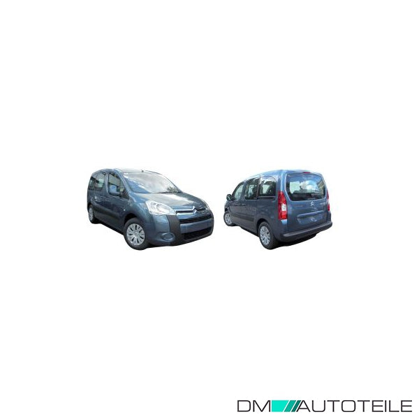 Außenspiegel rechts kpl. mech. schwarz passt für Peugeot Partner Tepee, Berlingo