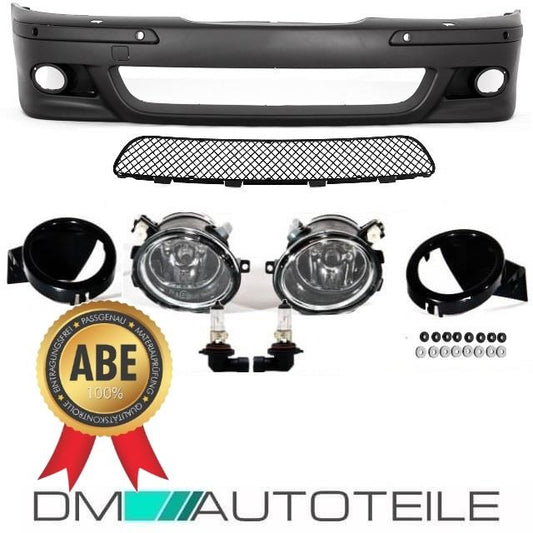FRONT Stoßstange Limousine Touring passt für BMW E39 SRA+PDC +Nebel Set für M5 M