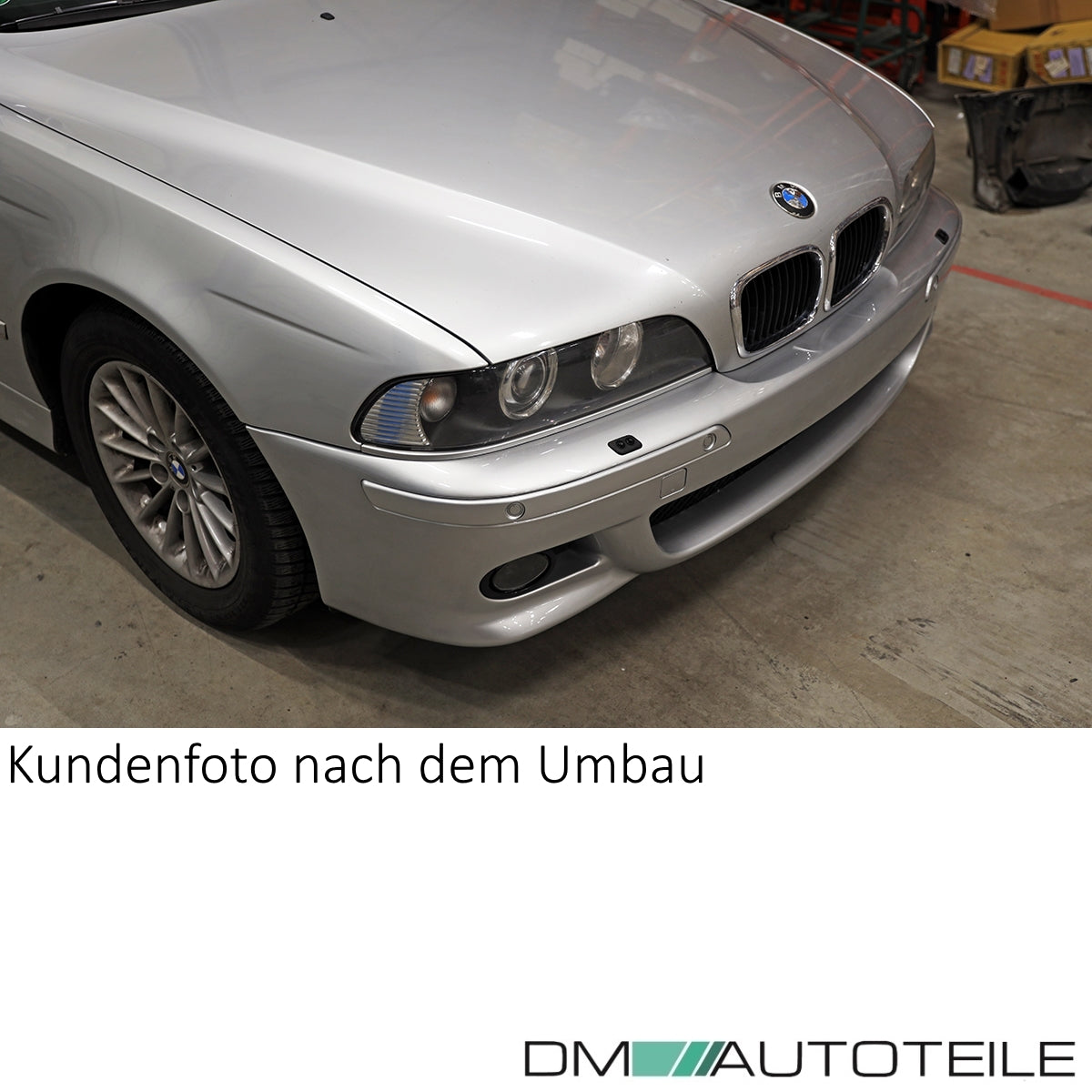 FRONT Stoßstange Limousine Touring passt für BMW E39 SRA+PDC +Nebel Set für M5 M