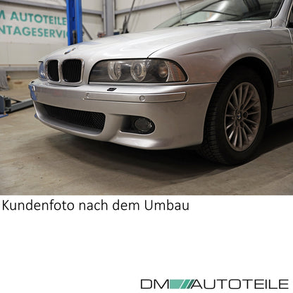 FRONT Stoßstange Limousine Touring passt für BMW E39 SRA+PDC +Nebel Set für M5 M