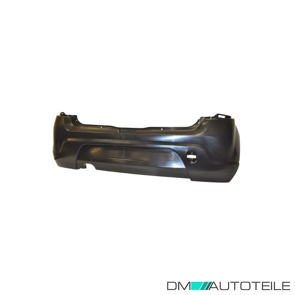 Stoßstange hinten glatt schwarz lackierfähig passt für Dacia Sandero ab 08-12