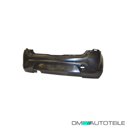 Stoßstange hinten glatt schwarz lackierfähig passt für Dacia Sandero ab 08-12