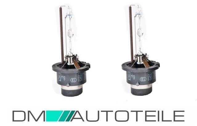 Angel Eyes Xenon Scheinwerfer Schwarz Set passt für BMW E39 +2x Osram D2S 00-03