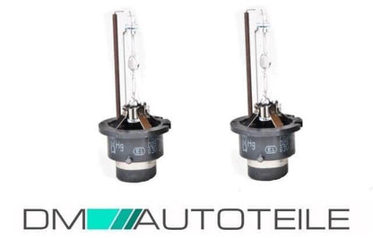 Angel Eyes Xenon Scheinwerfer Schwarz Set passt für BMW E39 +2x Osram D2S 00-03