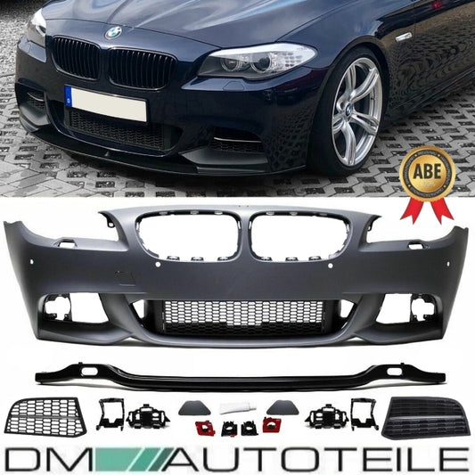 Umbau Sport Stoßstange vorne +Zubehör passt für BMW F10 F11 Serie & M-Paket M550