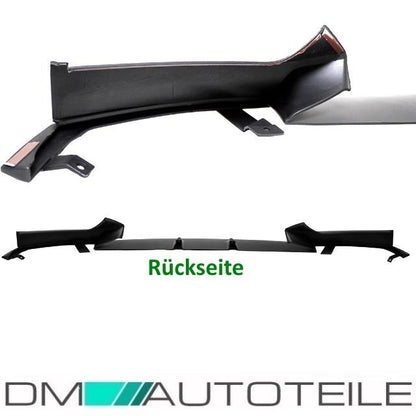 Sport-Performance Frontspoiler Spoiler Schwarz Matt passt für BMW 2er F22 F23 M-Paket Stoßstange