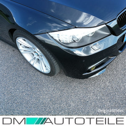 LCI Satz Flaps Stoßstangenspoiler Splitter Lippe passend für BMW E90 E91 LCI