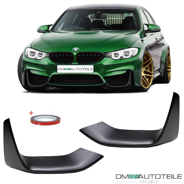 Sport-Performance Flaps Ecken SET passt für BMW 3er 4er F80 F82 M3 M4 Stoßstange