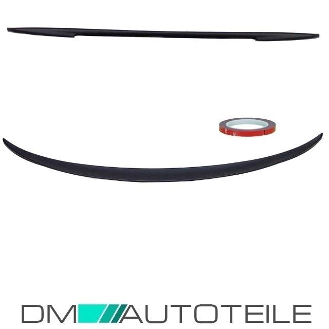 Sport-Performance Heckspoiler Heckspoilerlippe Schwarz Matt+3M passt für BMW F10