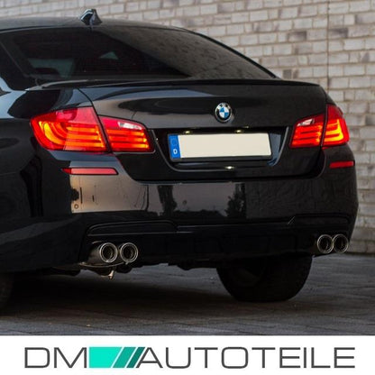 Sport-Performance Heckspoiler Heckspoilerlippe Schwarz Matt+3M passt für BMW F10