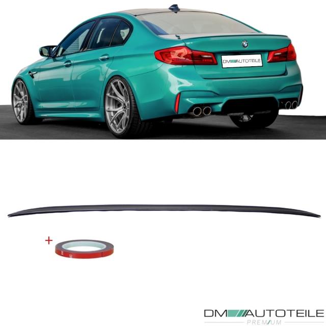 Sport-Performance Heckspoiler Hecklippe Schwarz Matt passend für BMW G30 ab 2017