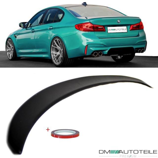 Sport-Performance Heckspoiler Hecklippe Schwarz Matt passend für BMW G30 ab 2017