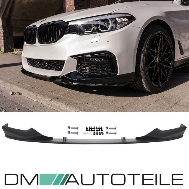 Sport-Performance Frontspoiler Schwarz Matt passend für BMW G30 G31 mit M-Paket