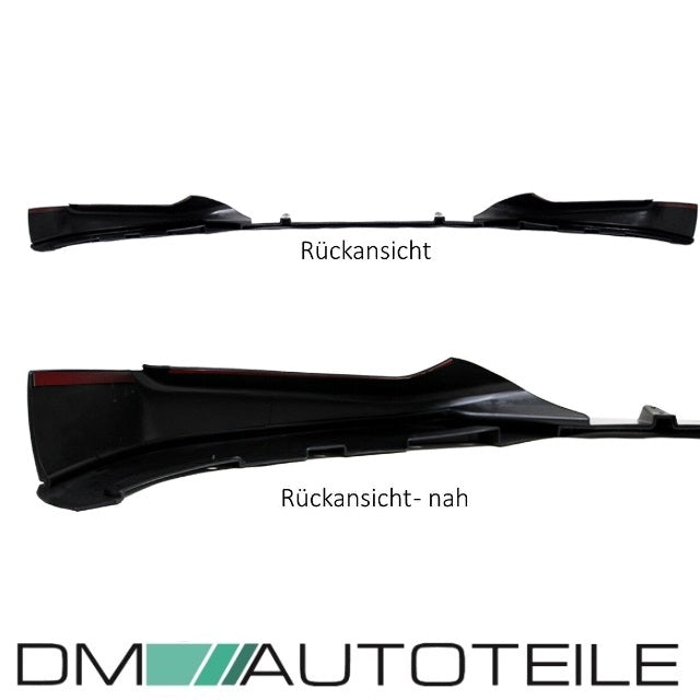 Sport-Performance Frontspoiler Schwarz Matt passend für BMW G30 G31 mit M-Paket