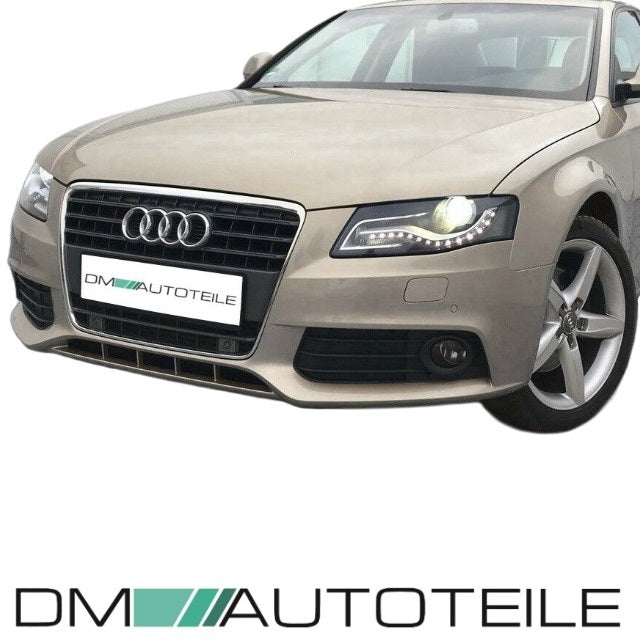 Klarglas Nebelscheinwerfer Set H11 schwarz smoke passt für Audi A5 7T A4 B8 A6 4G Q3 VW Passat CC