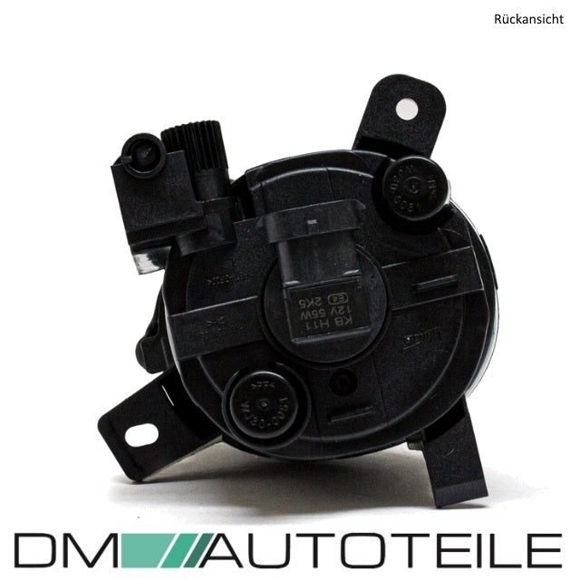 Klarglas Nebelscheinwerfer Set H11 schwarz smoke passt für Audi A5 7T A4 B8 A6 4G Q3 VW Passat CC