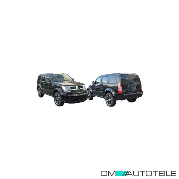 Stoßstange hinten grundiert lackierfähig passt für Dodge Nitro 07-11 mit PDC