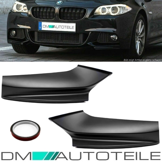 Flaps SET Sport-Performance Schwarz Matt passt für BMW F10 F11 M-Paket auch LCI