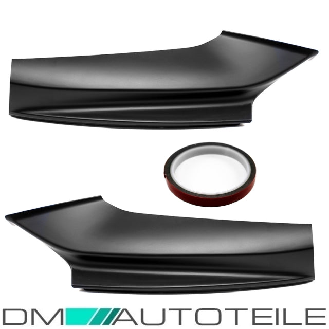 Flaps SET Sport-Performance Schwarz Matt passt für BMW F10 F11 M-Paket auch LCI