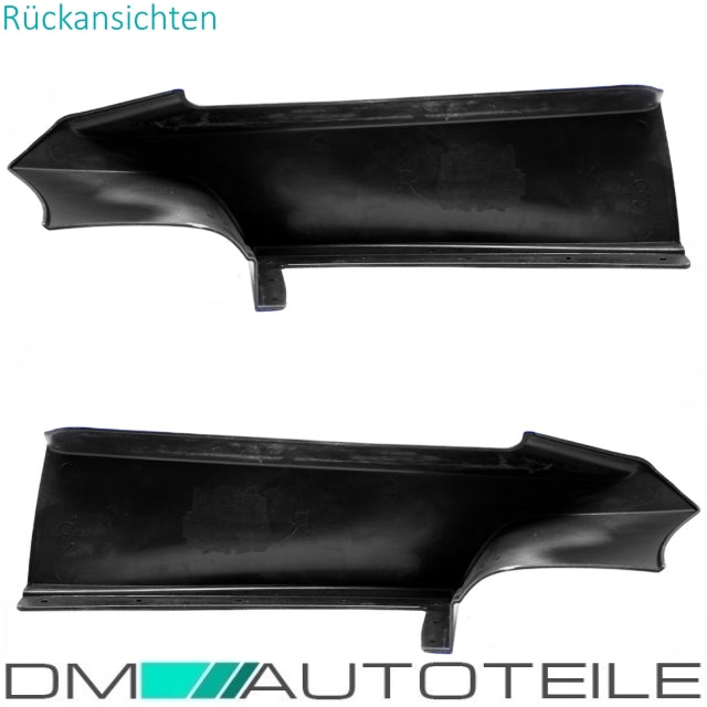 Flaps SET Sport-Performance Schwarz Matt passt für BMW F30 F31 M-Paket auch LCI