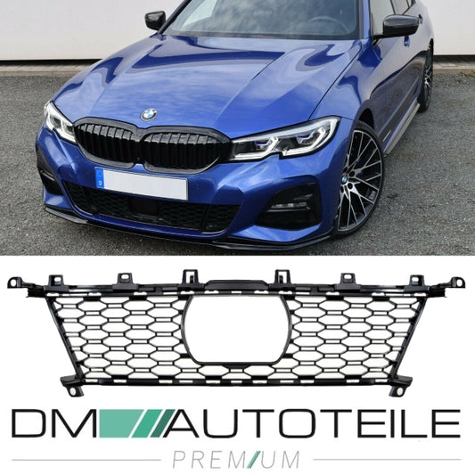 Lüftungsgitter Gitter vorne für Modelle mit Active Cruise Control (ACC)+ Driver Assistent schwarz glanz passt für BMW 3er ...