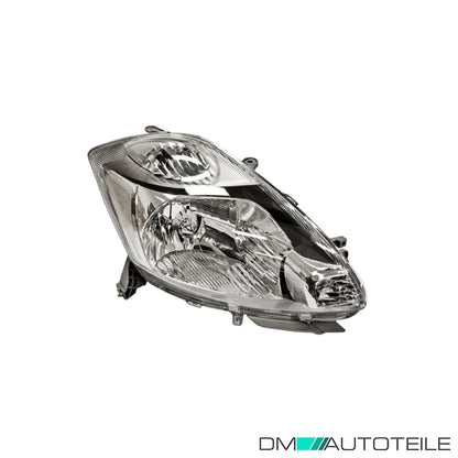 Hauptscheinwerfer links H4 ohne Motor passt für Daihatsu Sirion 05-08