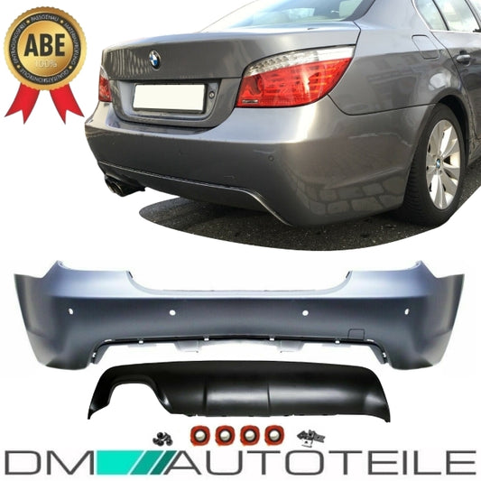 LCI Limousine Stoßstange Hinten PDC+Diffusor passt für BMW E60 auch M +ABE 07-10