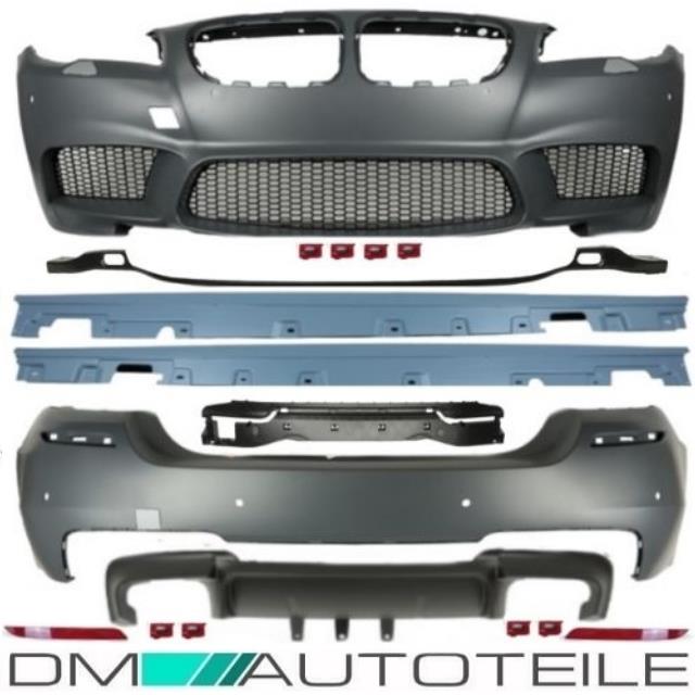 Evo-Sport Bodykit Vorne Schweller Hinten passend für BMW 5er F10 nicht M5 10-17