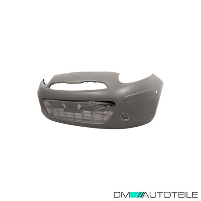 Stoßstange vorne grundiert passt für Nissan Micra K13 Vorfacelift ab 10-13 + PDC