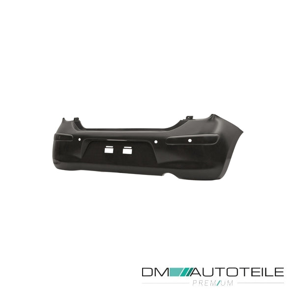 Stoßstange hinten PDC dunkelgrau passt für Nissan Micra IV K13 ab 2010-06/2013