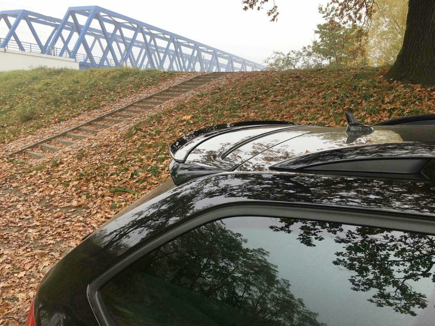 Spoiler CAP für SKODA OCTAVIA 3/3FL RS Kombi Carbon Look