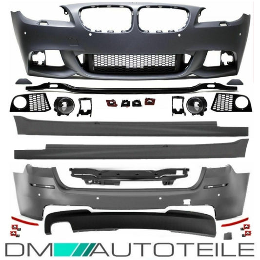 Umbau Sport-Bodykit Front Seite Heck passend für BMW 5er F11 Touring Serie & M-Paket 10-13