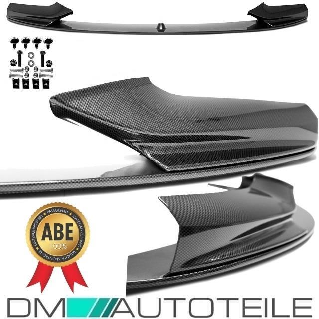 Sport-Performance Frontspoiler Lippe CARBON GLANZ passt für BMW F10 F11 M-Paket