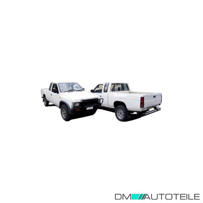 Stoßstange hinten schwarz passt für Nissan WD21 D21 Pick-up Terrano I ab 86-97