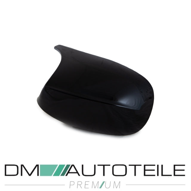 Set Sport Spiegelkappen schwarz glanz passt auf BMW 3er E90 E91 E92 E93 nur LCI Facelift Modelle