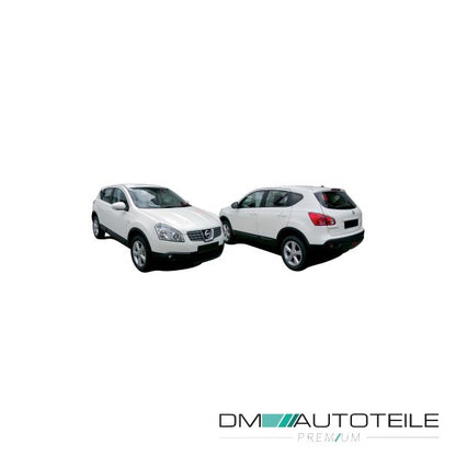 Stoßstange hinten passt für Nissan Qashqai (J10, JJ10) ab 2008-2010 ohne PDC