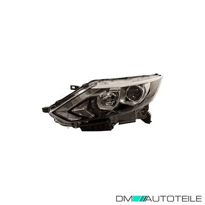 Hauptscheinwerfer links H11 H7 passt für Nissan Qashqai II ab 02/2014 -