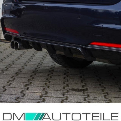 Stoßstange Hinten + PDC + Diffusor Sport-Performance 2-Rohr passend für BMW F30