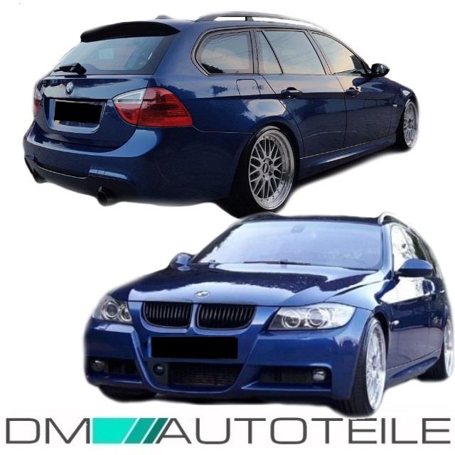 TOURING Bodykit Komplett Stoßstange PDC passt für BMW E91 05-08 Serie & M Paket