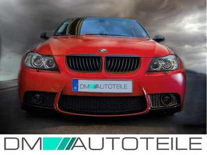 Sport Stoßstange vorne ohne PDC+Set NSW Smoke passt für BMW 3er E90 E91 +ABE*