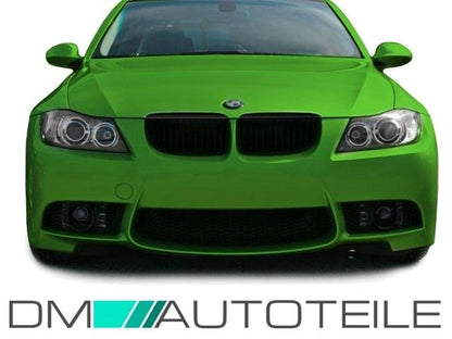 Sport Stoßstange vorne ohne PDC+Set NSW Smoke passt für BMW 3er E90 E91 +ABE*