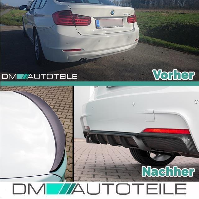 Bodykit SET Sport-Performance Stoßstange +Spoiler+Heckspoiler passt für BMW 3er F30+ABE