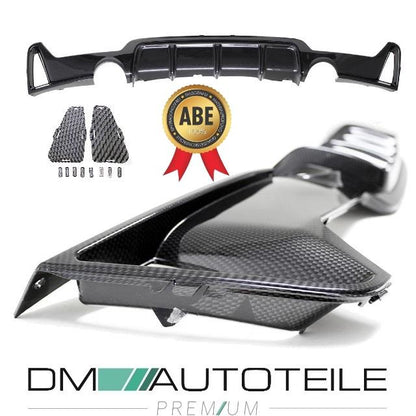 PERFORMANCE CARBON Heckdiffusor Diffusor passt für BMW F32 F33 F36 435 M-Paket