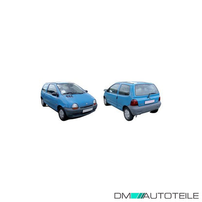 Außenspiegel rechts kpl. konvex mech. schwarz passt für Renault Twingo I