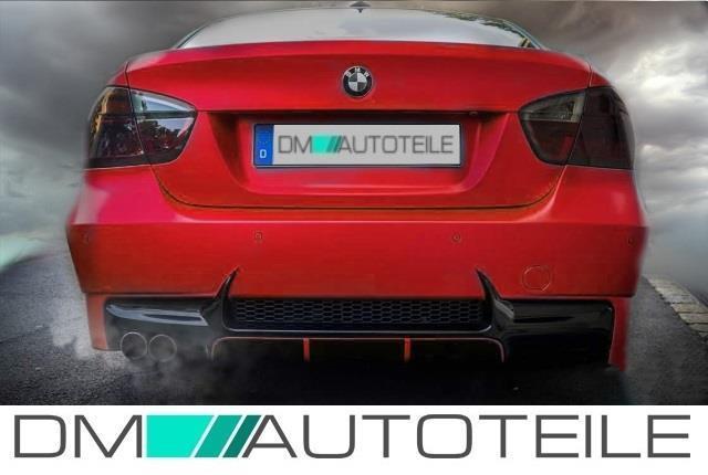 Bodykit Sport Stoßstange ABS Front + Heck + Seite passt für BMW E90 05-08 *ABE