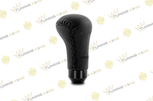 MOMO Schaltknauf Anatomico Schwarz Leder Lang