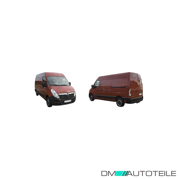 Außenspiegel links konvex mit Blinklicht passt für Renault Master III Kasten